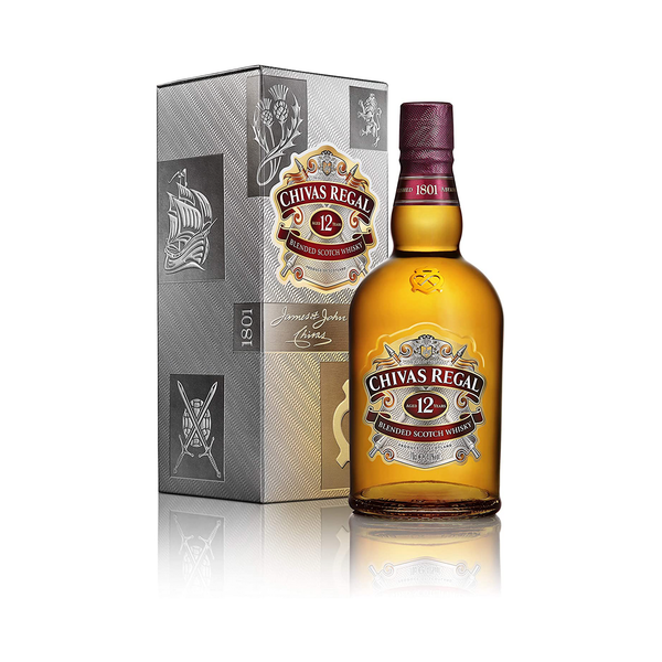 Chivas Regal 12 Year Old Blended Scotch Whisky, 70cl – The General