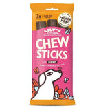 LILY'S KITCHEN CHEW STICKS WITH BEEF 120G
