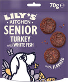 LILY'S KITCHEN SENIOR TURKEY WITH WHITE FISH BITES 70G