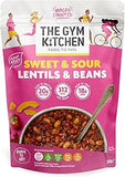 THE GYM KITCHEN SWEET & SOUR LENTILS & BEANS 250G(READY TO EAT)