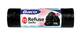 BACO REFUSE SACKS 70L