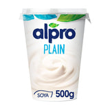 ALPRO SOYA YOGHURT SIMPLY PLAIN 500G