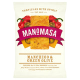 MANOMASA MANCHEGO & GREEN OLIVE 140G