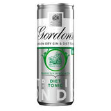 GORDON'S GIN & DIET TONIC 250ML