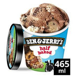 BEN & JERRYS HALF BAKED 465ML