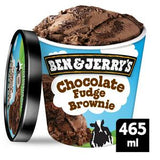 BEN & JERRYS CHOCOLATE FUDGE BROWNIE 465ML