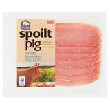 SPOILT PIG UNSMOKED BACON 184G