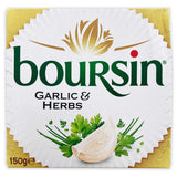 BOURSIN GARLIC & HEBS SPREAD 150G