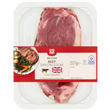 COOP BRITISH BEEF SIRLON STEAKE 227G