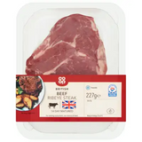 COOP BRITISH BEEF RIBEYE STEAK 227G