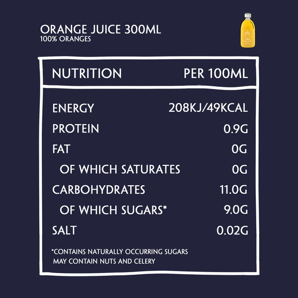 DAILY DOSE ORANGE JUICE 300ML