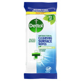 DETTOL ANTIBACTERIAL SURFACE WIPES 72