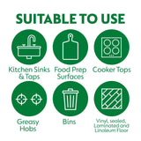 DETTOL ANTIBACTERIAL SURFACE WIPES 72