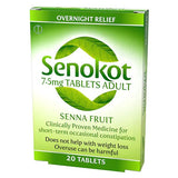 SENOKOT 7.5MG TABLETS 20
