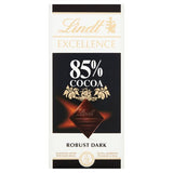 LINDT EXCELLENCE 85% COCOA 100G