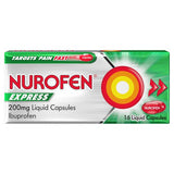 NUROFEN EXPRESS 200MG LIQUID CAPSULES 16